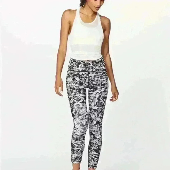 Lululemon Train Times 7/8  Pant (25" )
Interlaced Starlight Black / Black - Picture 2 of 10